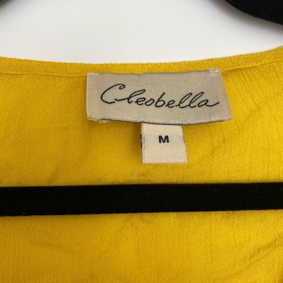 Cleobella Dawn blouse yellow size M from Revolve - Picture 4 of 5